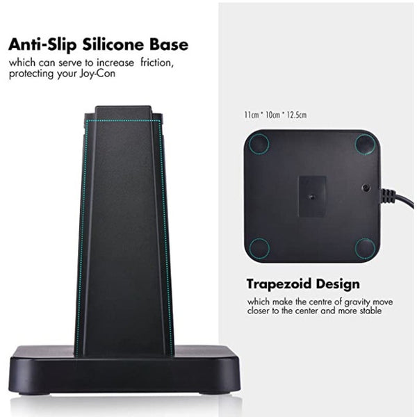 Charger Dock Station For Nintendo Switch Joy Con Chargers & Charging Docks