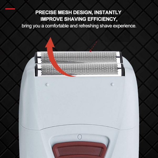 Charging Electric Push White Hair Clipper Reciprocating Double Headed Razor
