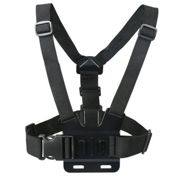 Chest Strap Action Camera Mount For Gopro / Yi Sports Cameras Black Straps & Hand Grips