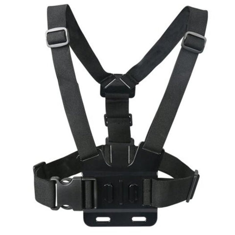 Chest Strap Action Camera Mount For Gopro / Yi Sports Cameras Black Straps & Hand Grips