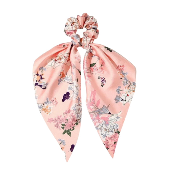 Chiffon Ponytail Scarf Bow Elastic Hair Rope Tie Scrunchies Ribbon Bands 1 Hair Accessories