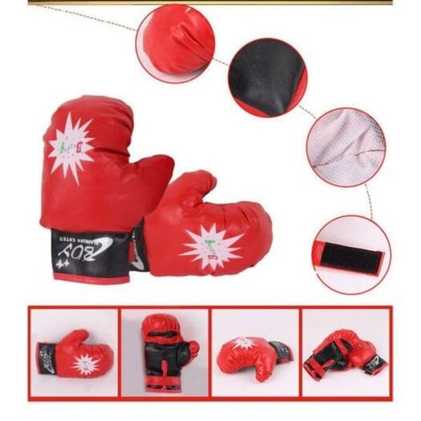 Children Boxing Gloves Punch Mitt Fitness Exercise Toy Gloves Boxing