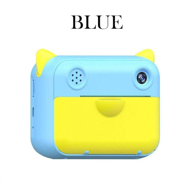 Kids Instant Print Camera Hd 1080P Digital Photo Paper Rechargeable Instant Cameras