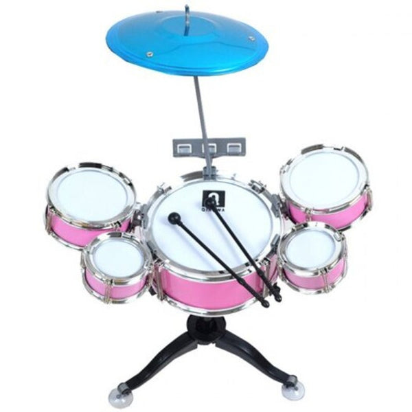 Children's Percussion Instrument Jazz Drum Combination Set Black Drum Kits