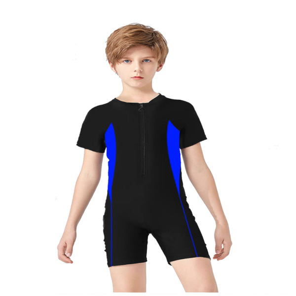 Childrens One Piece Swimsuit Boys Girls Sun Protection Diving Suit Kids Outerwear
