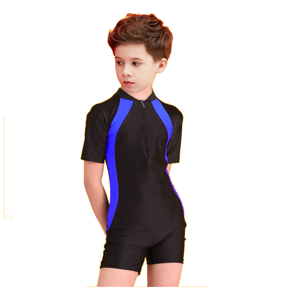 Childrens One Piece Swimsuit Boys Girls Sun Protection Diving Suit Kids Outerwear