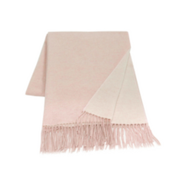 Chiswick Scarf Cashmere/Merino Wool Blend Blush Scarves & Wraps