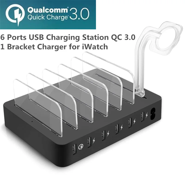 Choetech Q3008 6-Port Usb Desktop Charger Station