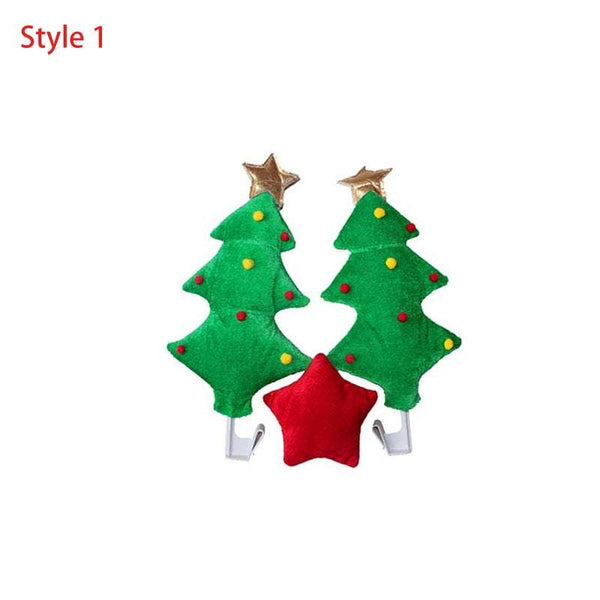 Christmas Car Reindeer Antlers Decoration Seasonal Decorations