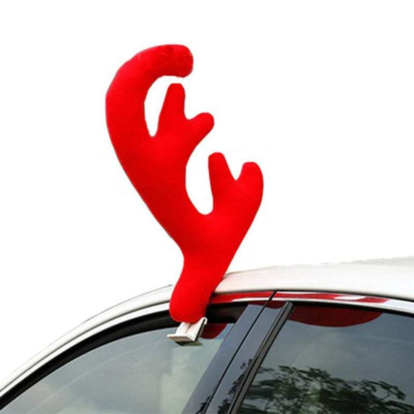 Christmas Car Reindeer Antlers Decoration Seasonal Decorations