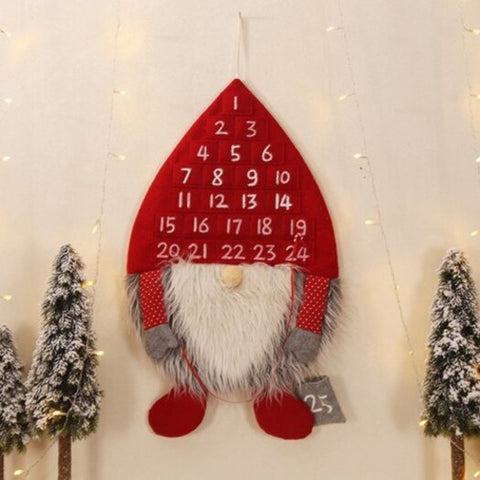 Christmas Forester Man Calendar Home Decoration Red