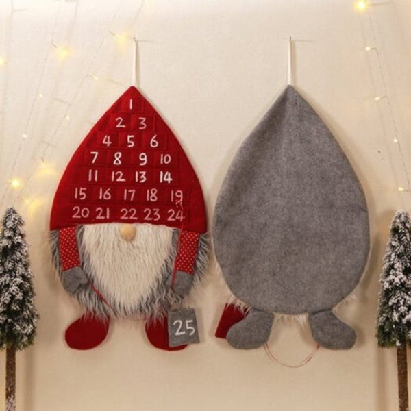 Christmas Forester Man Calendar Home Decoration Red
