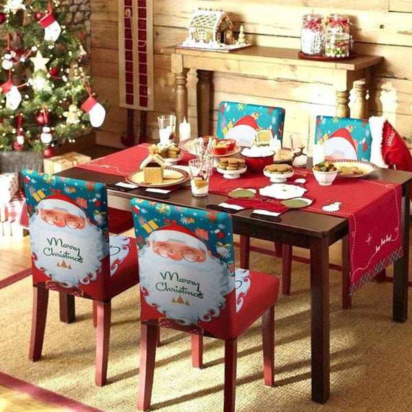 Chair Sofa Covers Christmas Stretch Removable Washable Dining Chair Covers