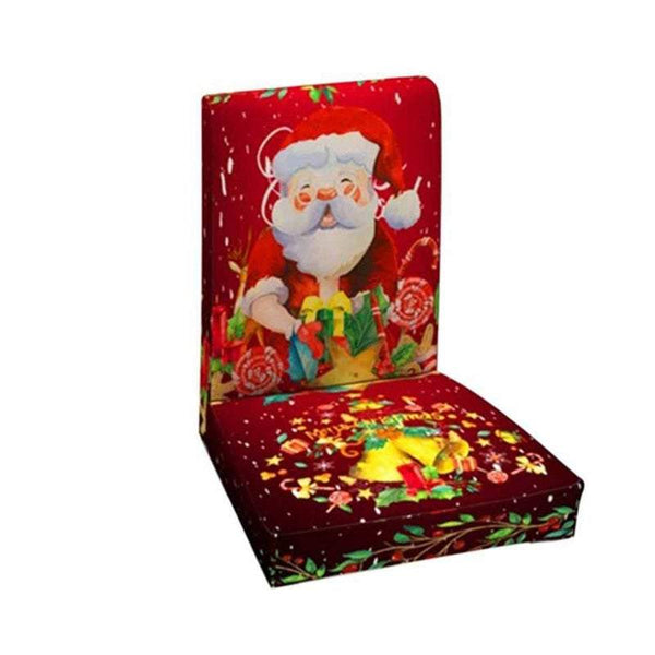 Chair Sofa Covers Christmas Stretch Removable Washable Dining Chair Covers