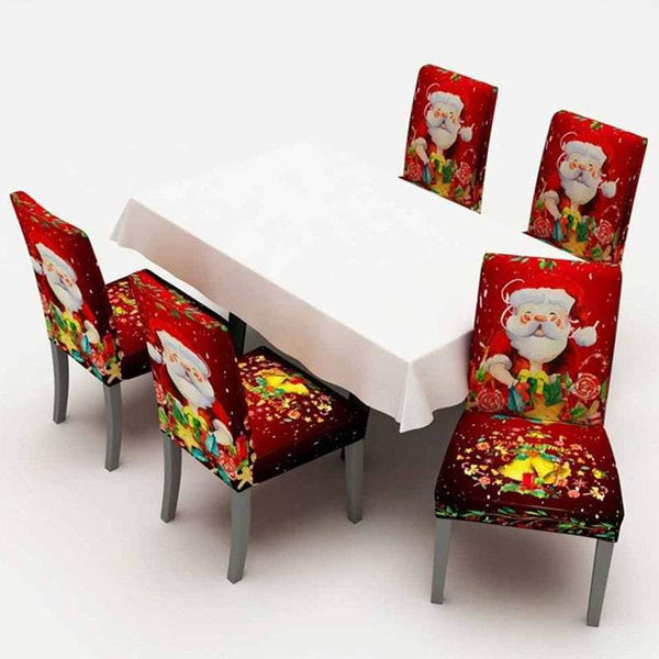 Chair Sofa Covers Christmas Stretch Removable Washable Dining Chair Covers
