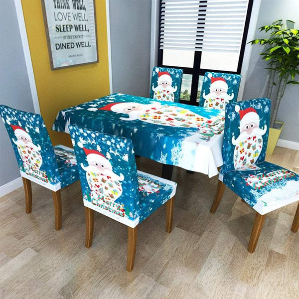 Chair Sofa Covers Christmas Stretch Removable Washable Dining Chair Covers