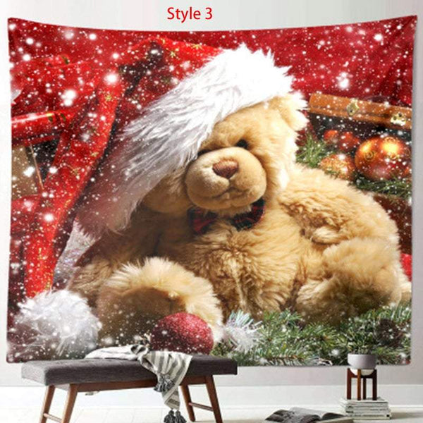 Wall Hangings Tapestries Christmas Tapestry Party Decoration Festive Seasonal Decorations