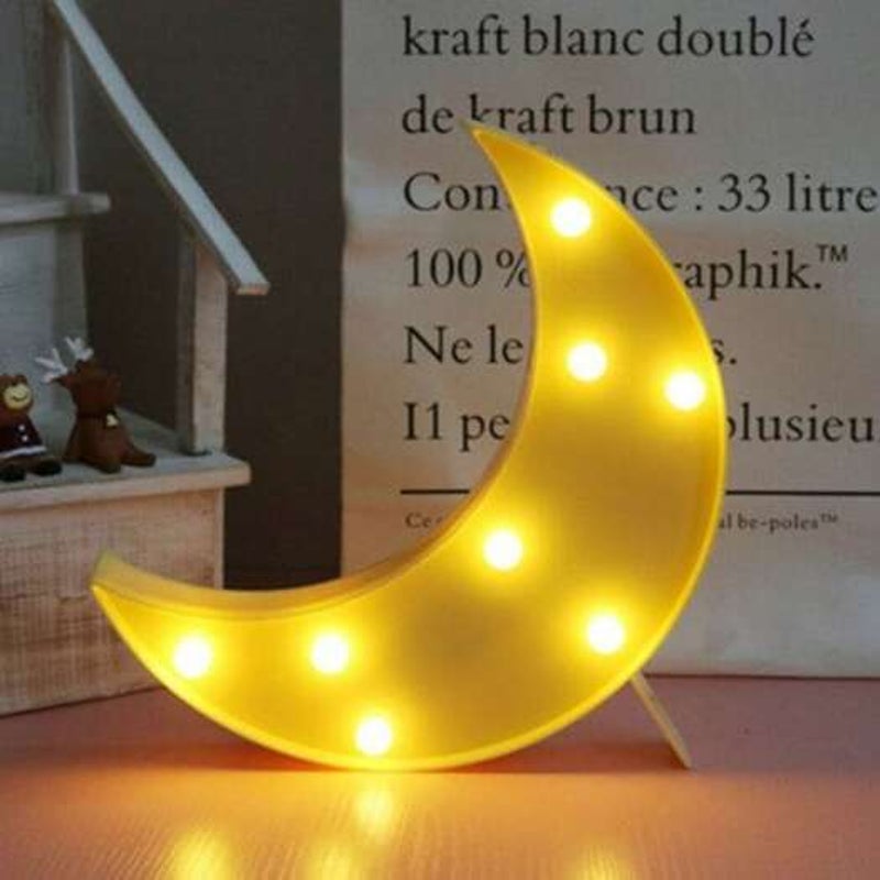 Christmas Tree Cloud Star Moon Led 3D Light Gift For Little One Children Bedroom Lamp Decoration Yellow Night Lights