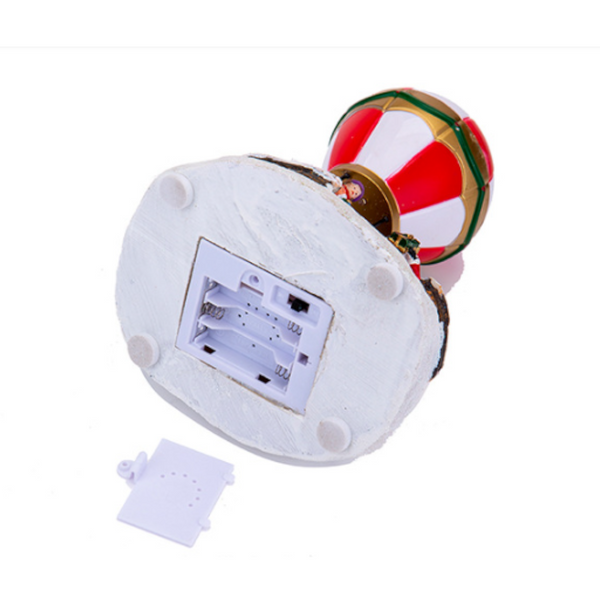Christmas Led Light Up Music House Decorative Snow With Sound Creative Gift And Holiday Decoration Seasonal Decorations