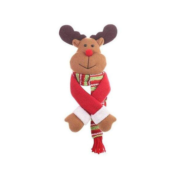 Seasonal Decorations Christmas Ornaments Wine Bottle Cover Cute Hat Santa Claus Snowman And Elk