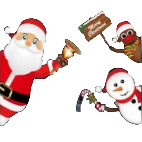 Christmas Ornaments Glass Snowflake Sticker Sk9241 Seasonal Decorations