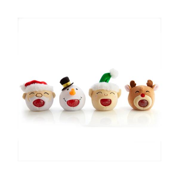 Christmas Plush Ball Jellies (Selected At Random) Sensory Toys