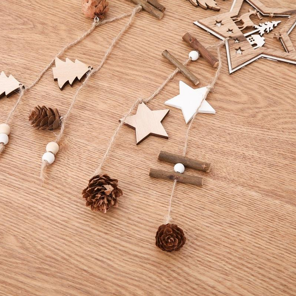 Christmas Ornaments Pine Cone Pendant Decorations Seasonal Decorations