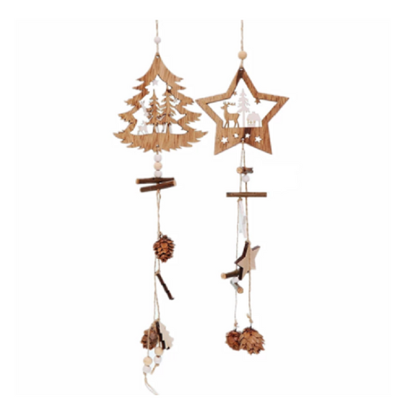 Christmas Ornaments Pine Cone Pendant Decorations Seasonal Decorations