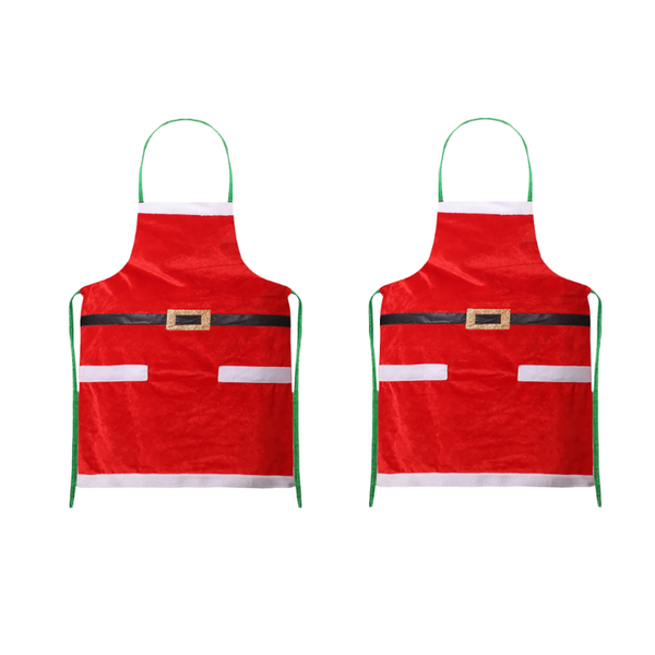 Christmas Apron Kitchen Cooking Sleeveless Baking Gardening Aprons