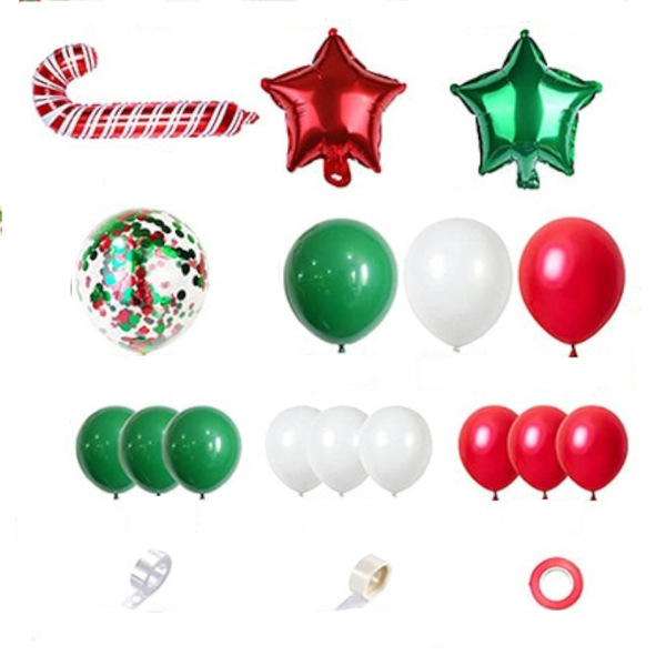 Christmas Garland Arch Tree Set Party Decorations Balloons