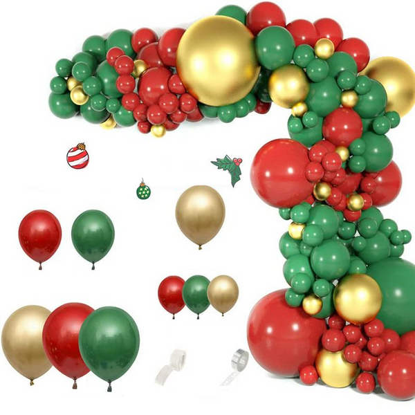 Christmas Garland Arch Tree Set Party Decorations Balloons