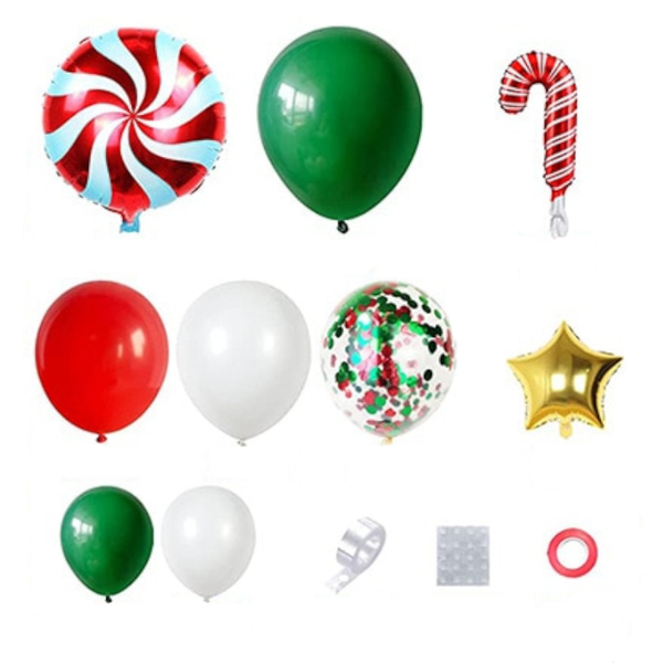 Christmas Garland Arch Tree Set Party Decorations Balloons