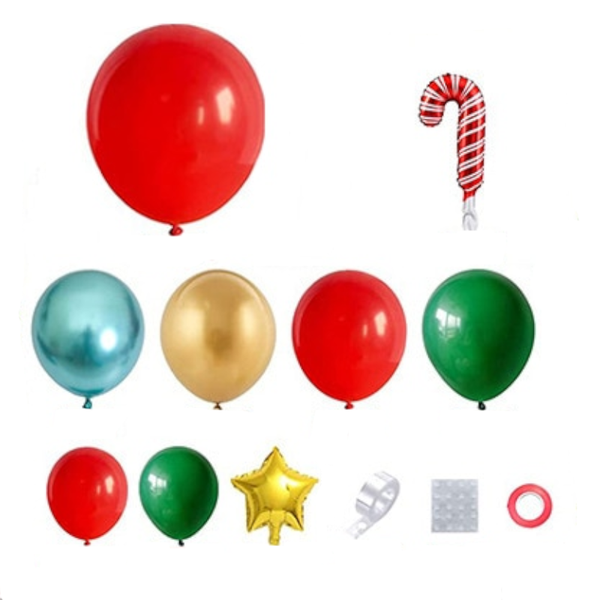 Christmas Garland Arch Tree Set Party Decorations Balloons