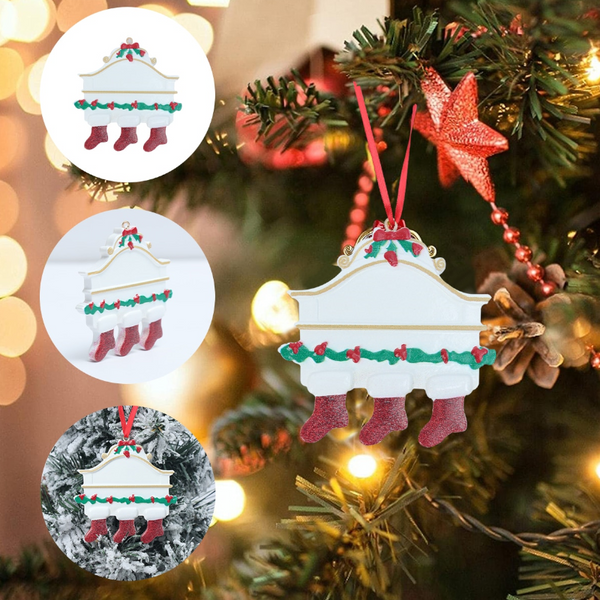 Christmas Pendant Diy Personal Family Decoration Home Hanging Ornament New Year