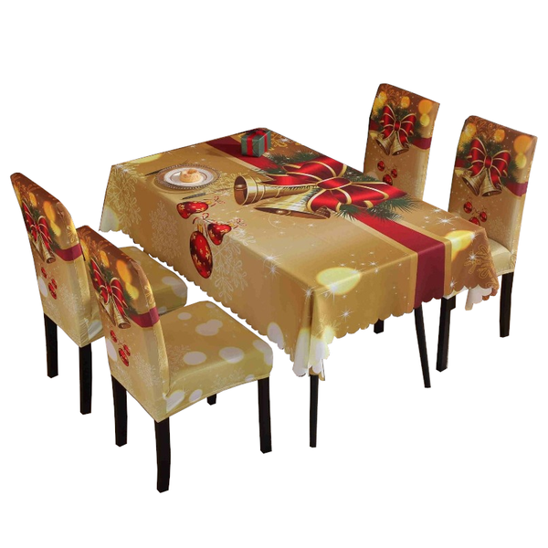 Christmas Tablecloths Chair Covers Party Decorations Seasonal Decorations