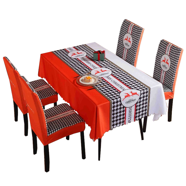 Christmas Tablecloths Chair Covers Party Decorations Seasonal Decorations