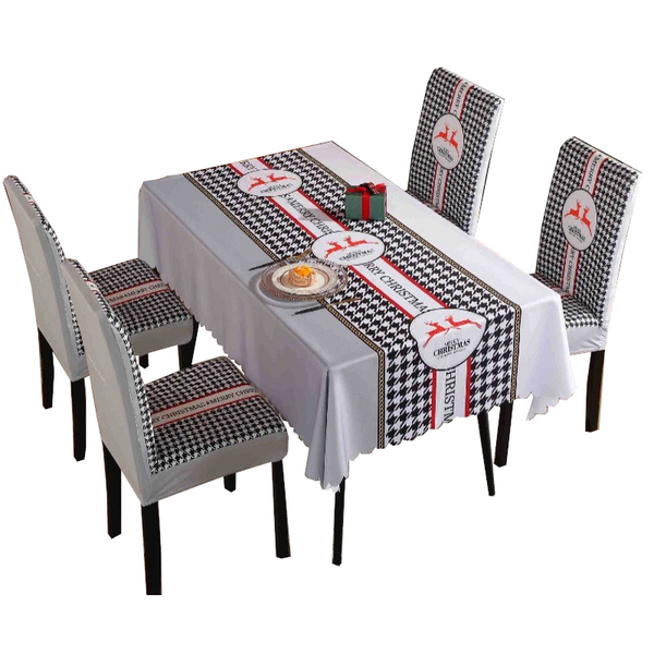 Christmas Tablecloths Chair Covers Party Decorations Seasonal Decorations