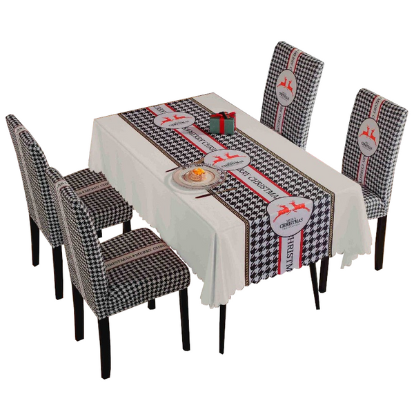 Christmas Tablecloths Chair Covers Party Decorations Seasonal Decorations