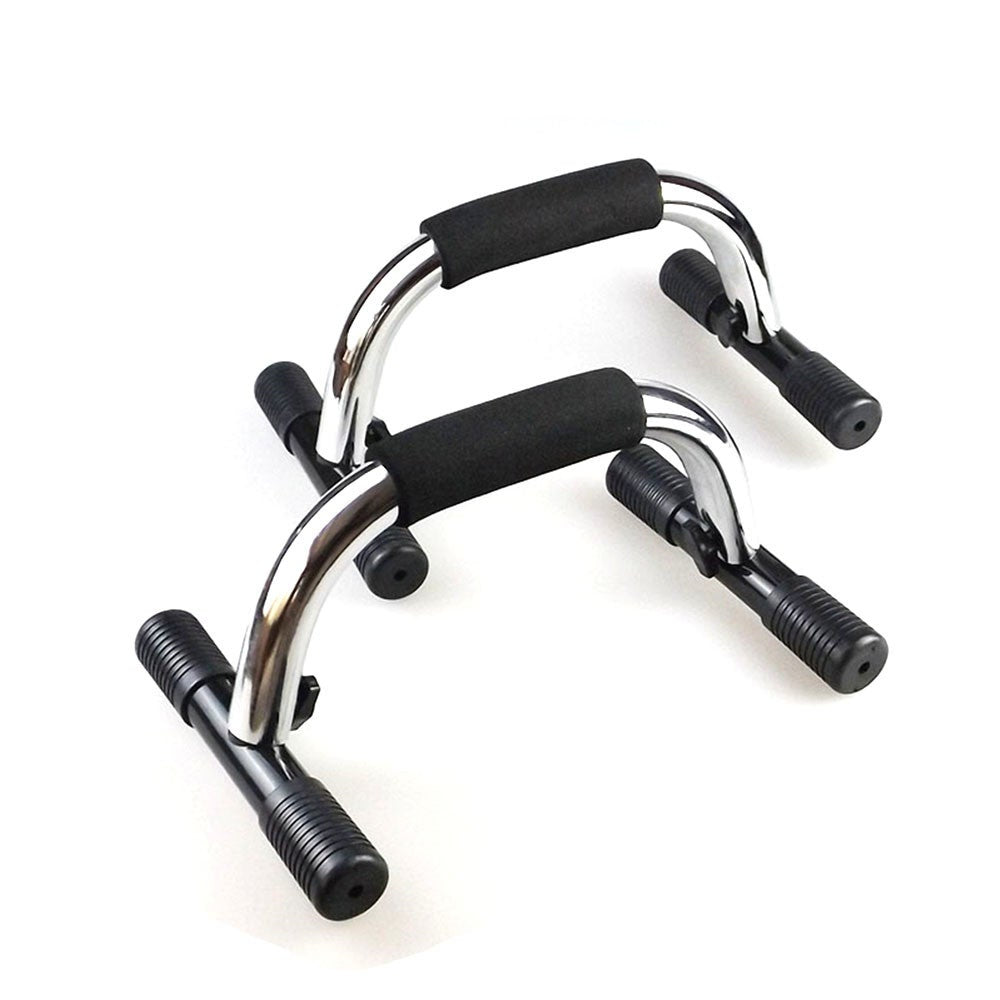 Chromed Metal Push Up Bar Ups Stands Bars To Strengthen Arm Chest Muscles Traning Push Up Stands