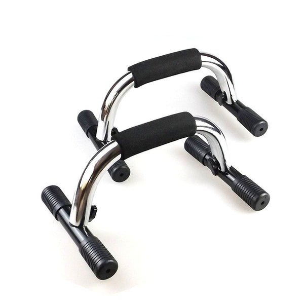 Chromed Metal Push Up Bar Ups Stands Bars To Strengthen Arm Chest Muscles Traning Push Up Stands