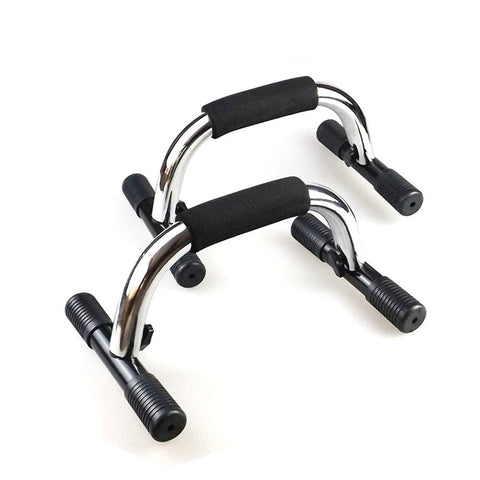 Chromed Metal Push Up Bar Ups Stands Bars To Strengthen Arm Chest Muscles Traning Push Up Stands