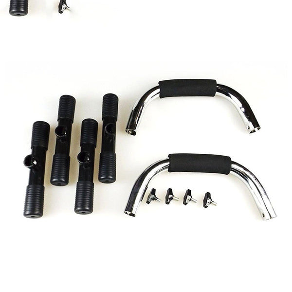 Chromed Metal Push Up Bar Ups Stands Bars To Strengthen Arm Chest Muscles Traning Push Up Stands