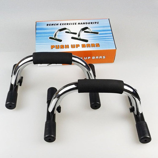 Chromed Metal Push Up Bar Ups Stands Bars To Strengthen Arm Chest Muscles Traning Push Up Stands