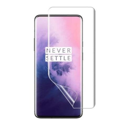 Chumdiy 3D Curved Full Screen Soft Film Protector For Oneplus 7 Transparent