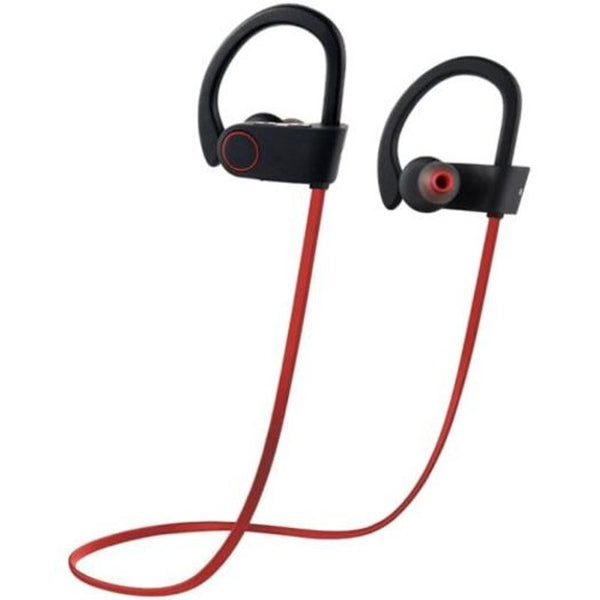 D20 Bluetooth Sports Earphone In Stereo Earbuds Red Headsets