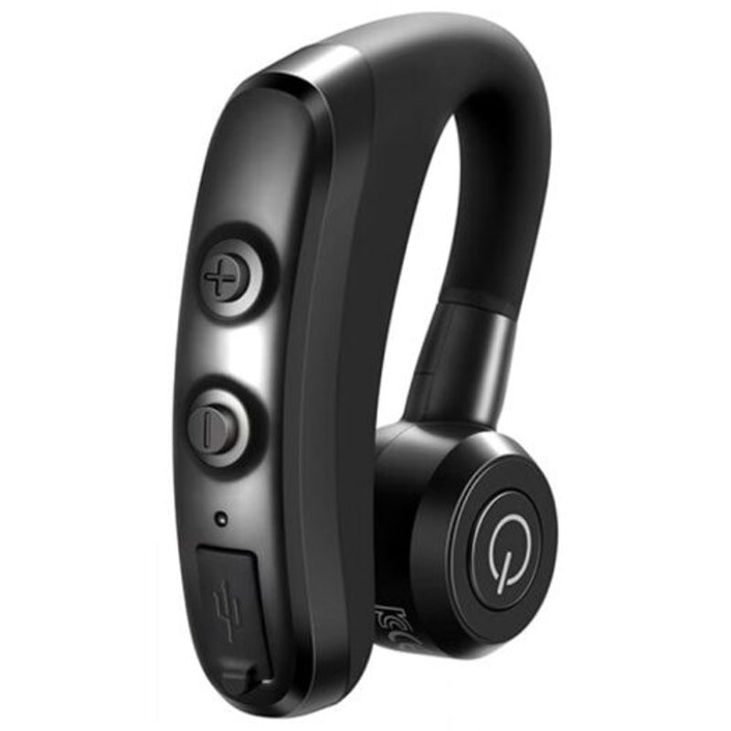 K5 Single Business Bluetooth Headset Wireless Stereo Headphone Black Headphones
