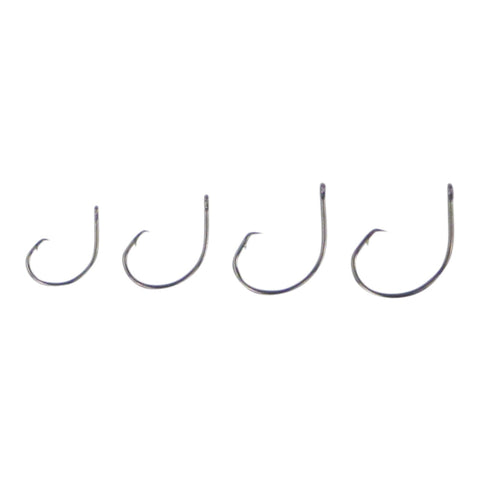 Swimerz 3/0 Inline Circle Hook Black Nickel Qty 15 Hooks