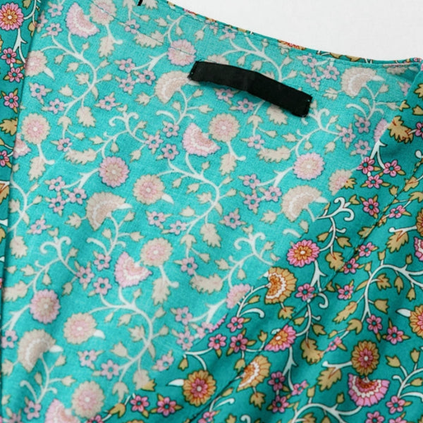 Bohemian V Neck Floral Long Maxi Dress Beach Short Sleeve Features Specification Dresses