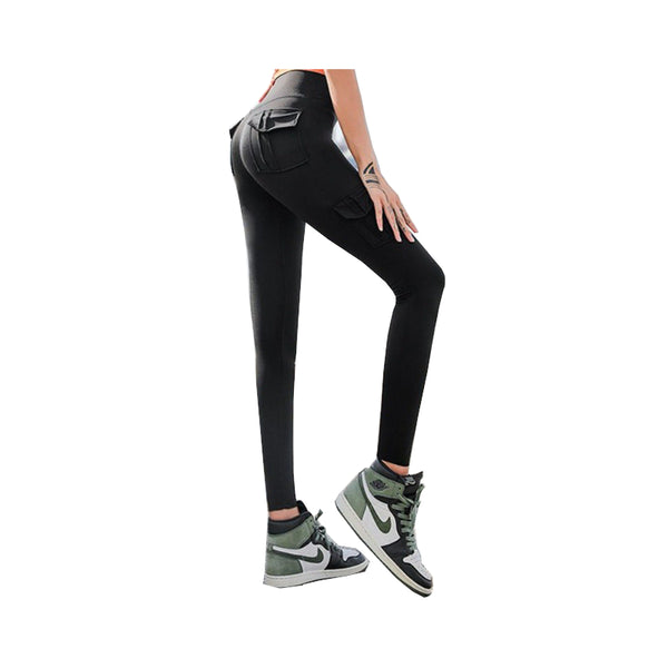 High Waist Pocket Leggings Workout Gym Scrunch Butt Yoga Pants Women Women Leggings