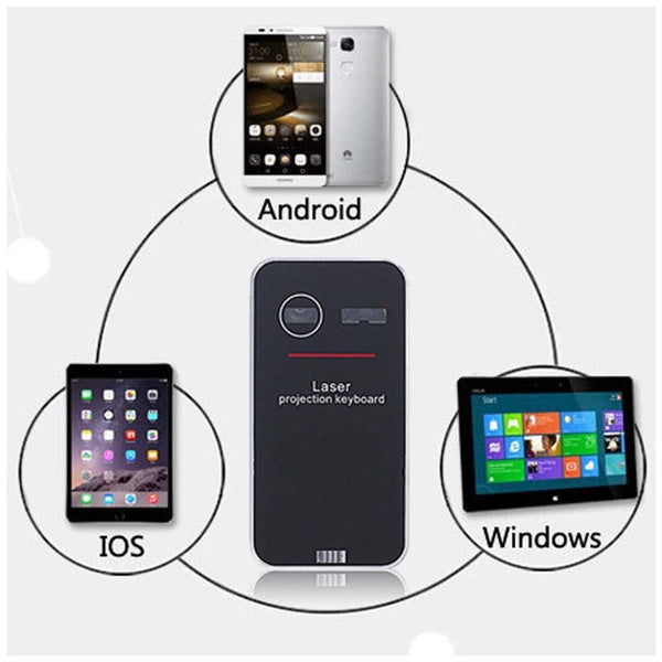 Bluetooth Wireless Laser Projection Virtual Keyboard Keyboards & Keypads